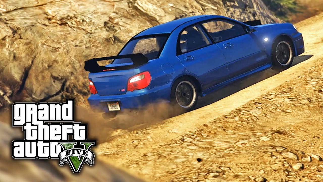 GTA V PC E07 - Subaru Chiliad Mountain Rally Challenge (Car and Map Mod)