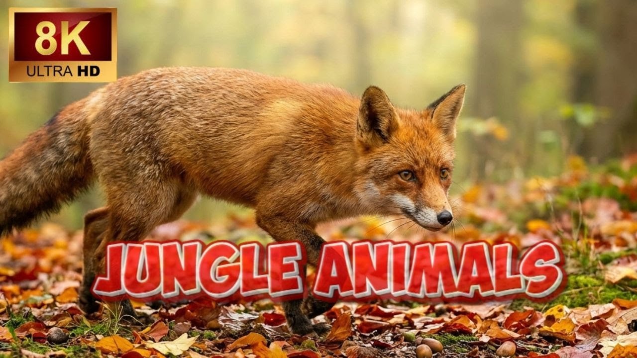 8K Wild Nature World – Incredible Wildlife from Around the Globe