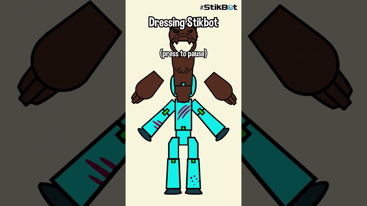 StikBot&rsquo;s got STYLE! 💃🕺Watch as we dress up StikBot with fun outfits