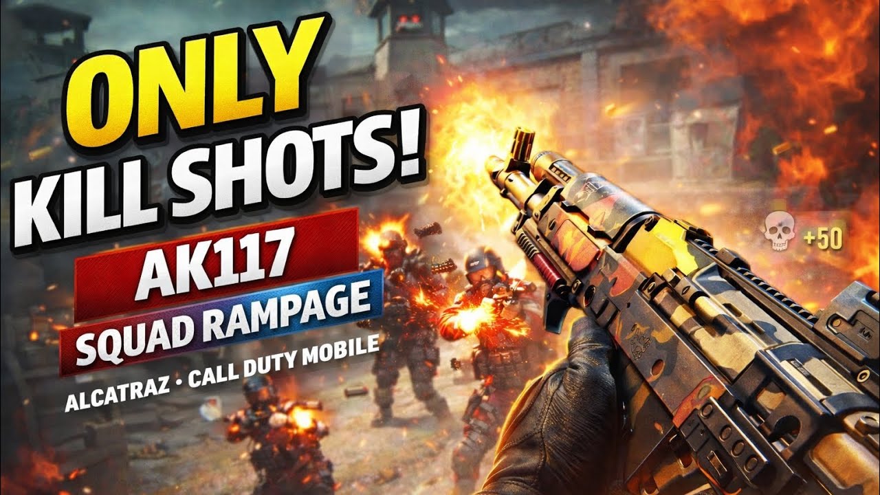 Pure Squad Wipe Moments 😈 AK117 Alcatraz Ground Battle CODM | #cod #codm  #callofduty #gaming 