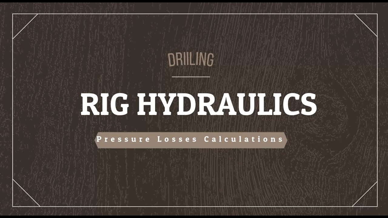 Pressure Losses Calculations