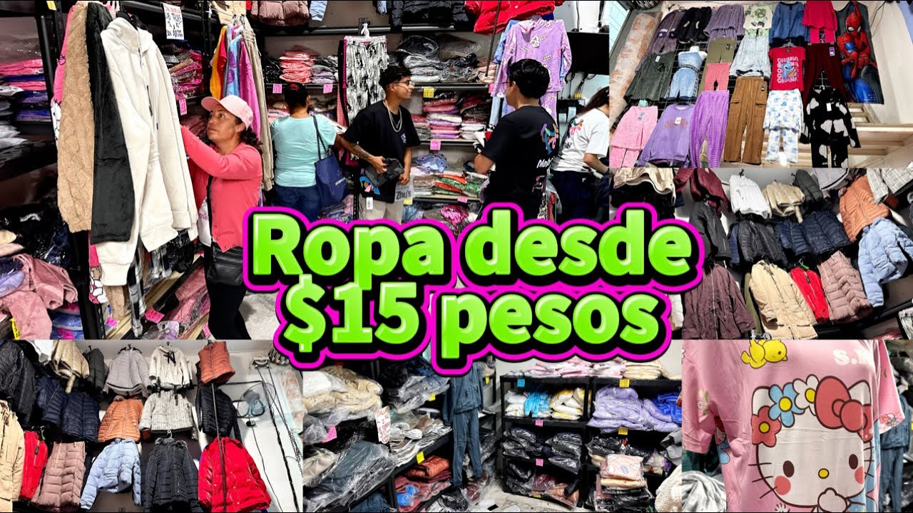 Ropa desde $15 pesos Bodega China | Más Barato que TEMU y Shein Centro CDMx | Venta desde UNA pieza