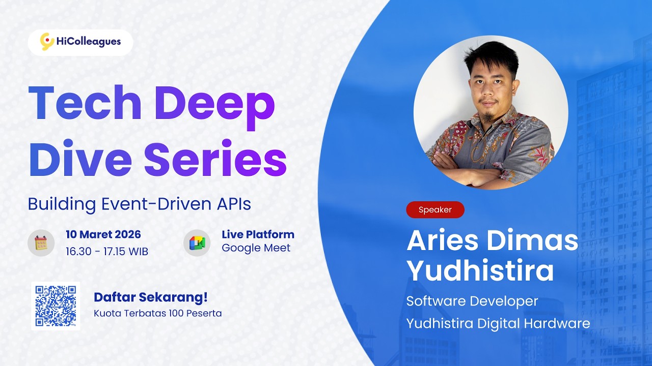Tech Deep Dive Series Vol 3 - Building Event Driven APIs