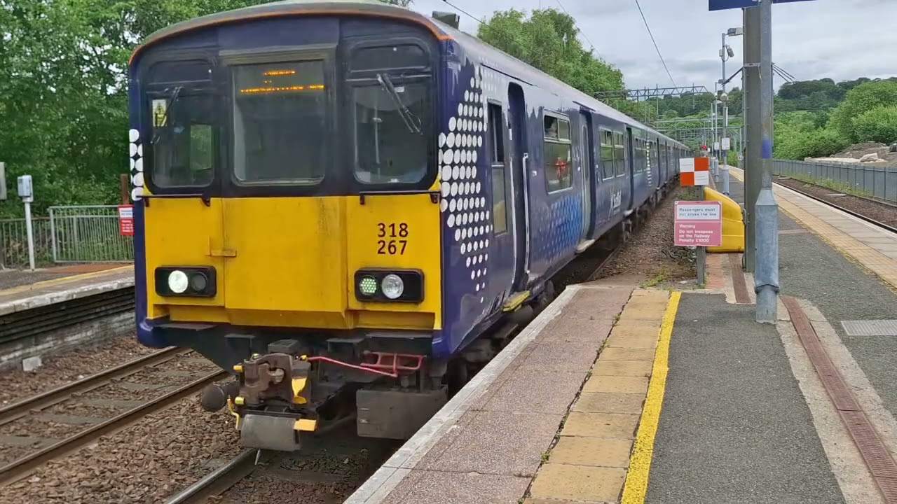 Trains at Anniesland 25/6/24