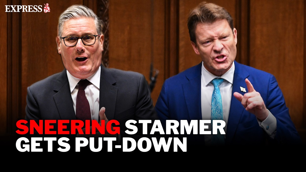 Reform's Richard Tice delivers SCATHING comeback to Starmer&rsquo;s 'pro-Putin' jibes in the Commons