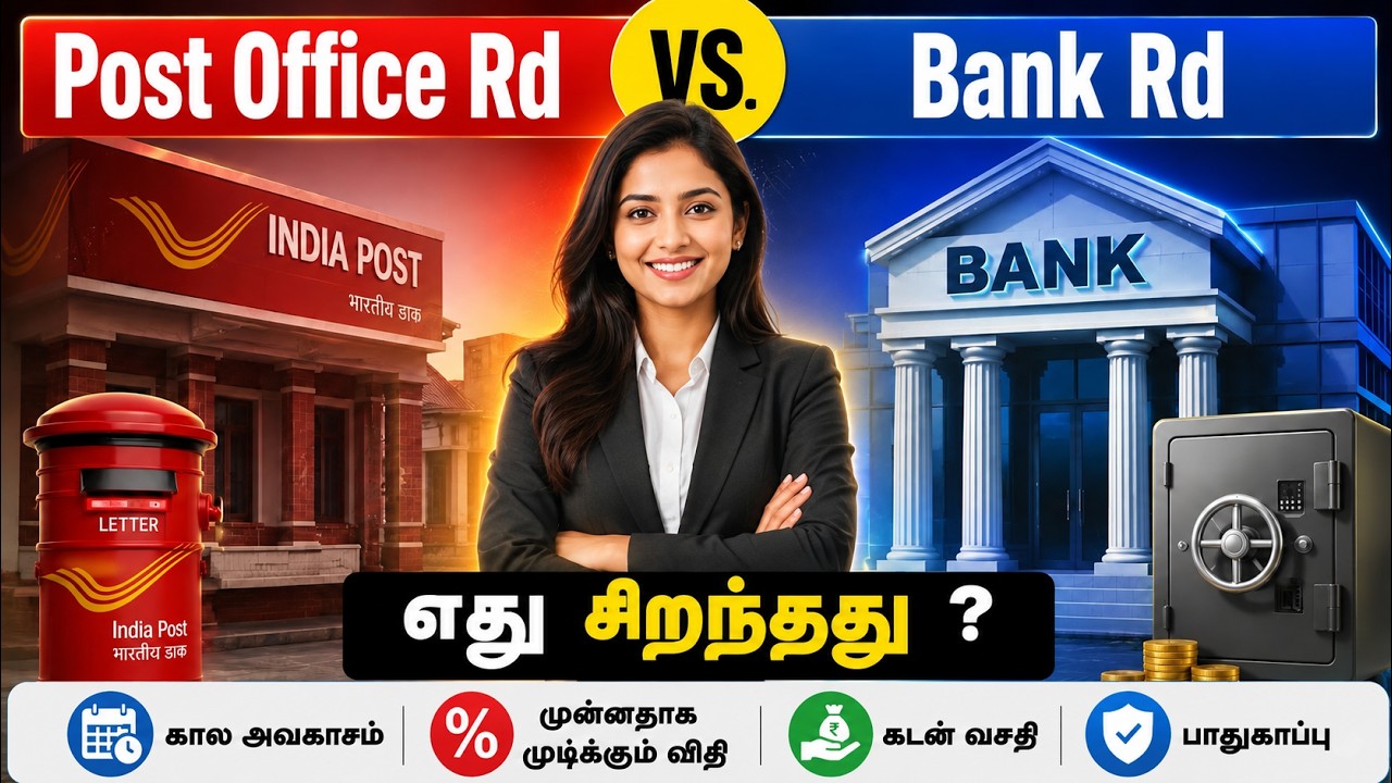 Post Office RD vs Bank Rd முதலீடு செய்ய சிறந்தது எது? @thanthitv