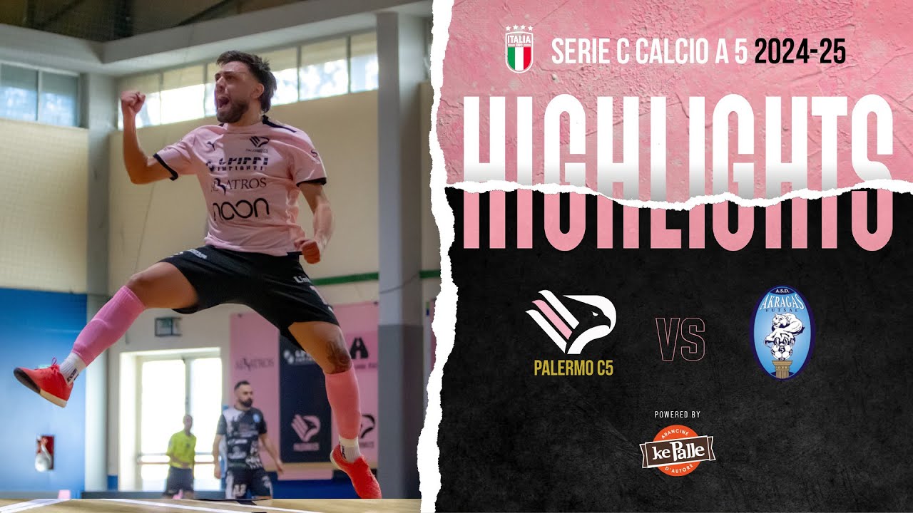 PALERMO C5 vs AKRAGAS FUTSAL - 3-2 - FINALE PLAY-OFF GIRONE A - HIGHLIGHTS