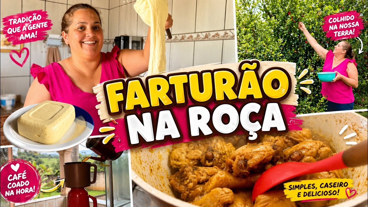 O SEGREDO DA MU&Ccedil;ARELA CASEIRA PERFEITA e a ROTINA NO S&Iacute;TIO em MINAS 🧀🍒