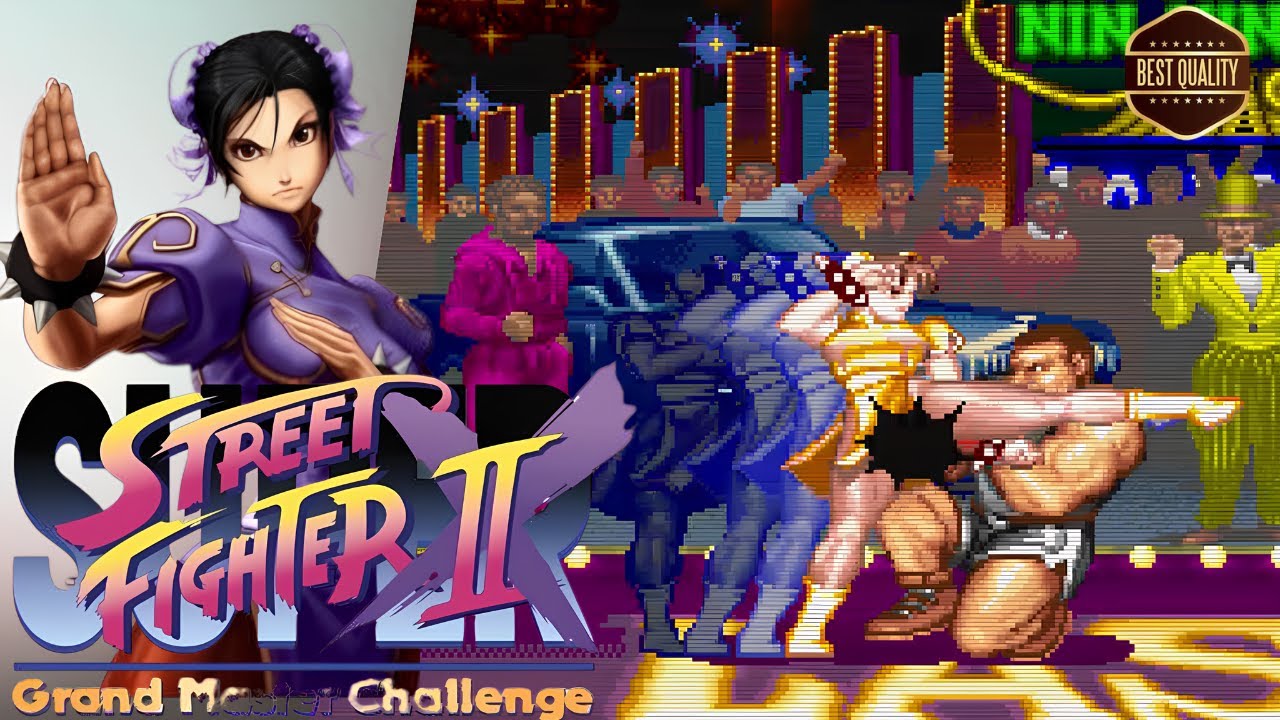 Super Street Fighter 2 x6 Grand Master - Chun Li (Arcade 1994)