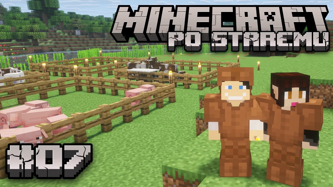 Większy magazyn i farmy zwierząt! | 08 | Minecraft Po Staremu |  @MagdalenaMariaMonika