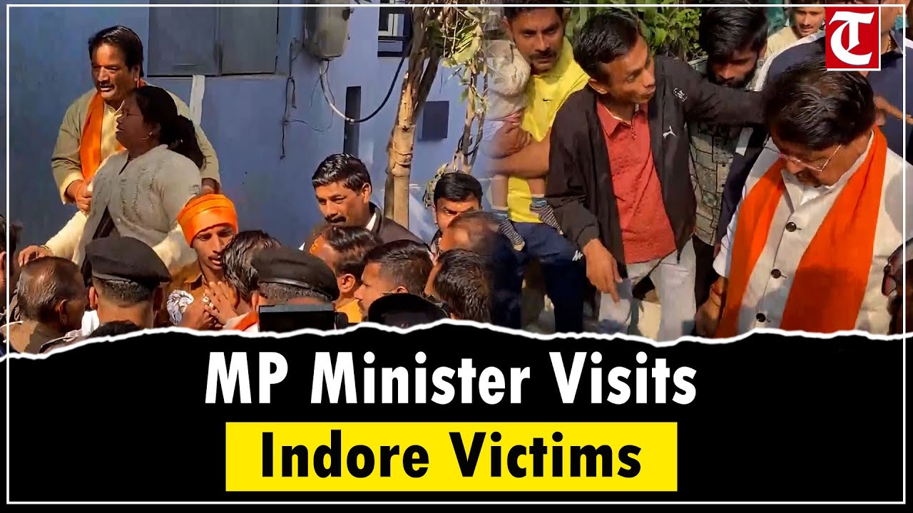 Indore water contamination: MP minister Kailash Vijayvargiya visits victims&rsquo; families