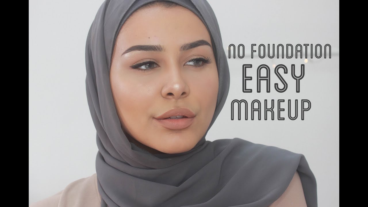 NO FOUNDATION Easy Makeup Tutorial