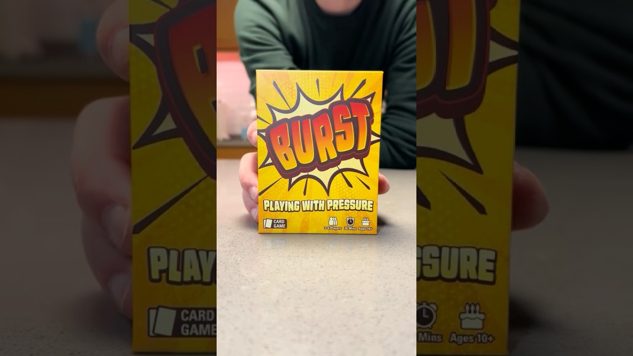 SHE&rsquo;S GONNA BLOW 🤯#burst #partygame #boardgame #gamenight #cardgame