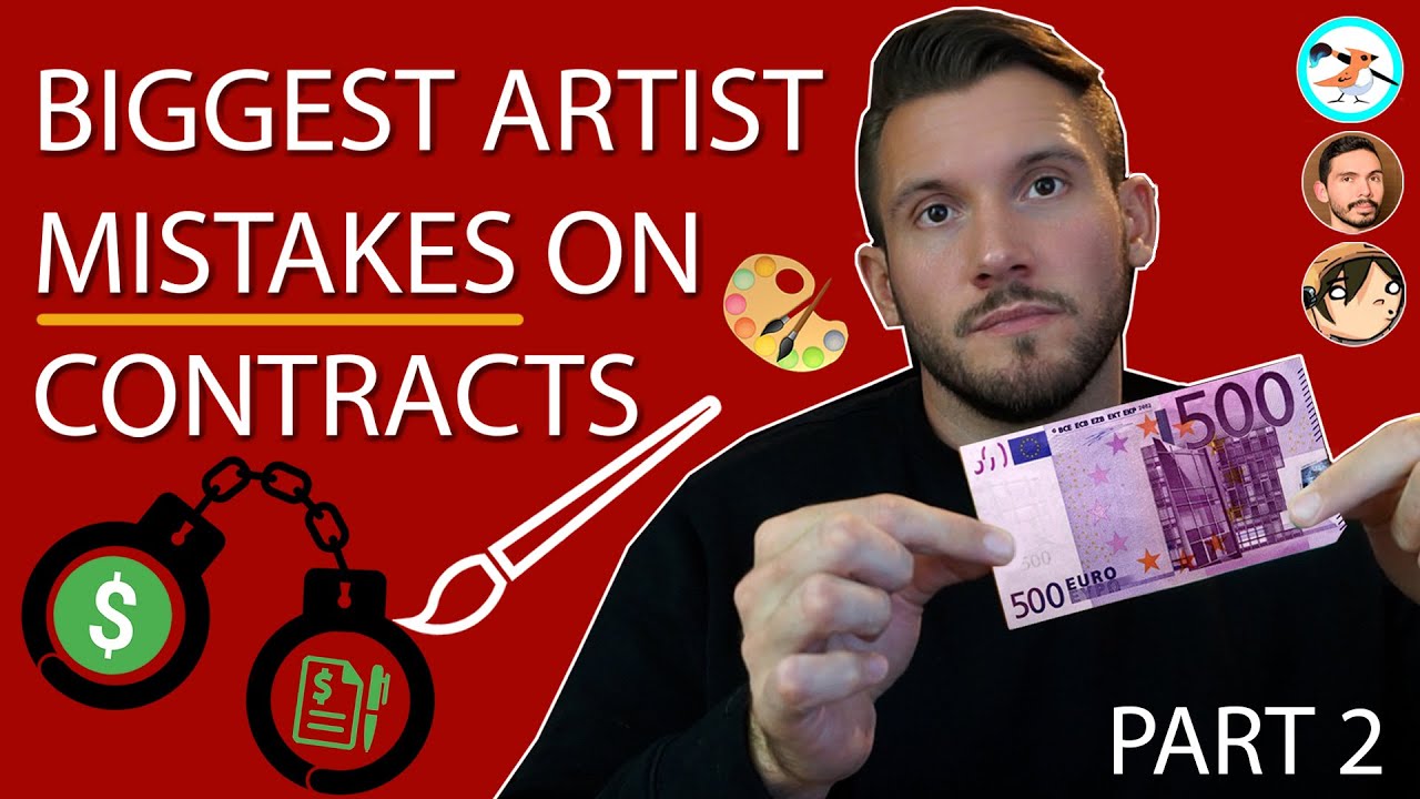 BIGGEST ARTIST mistakes on CONTRACTS with @StevenZapataArt @AhmedAldoori @sinixdesign