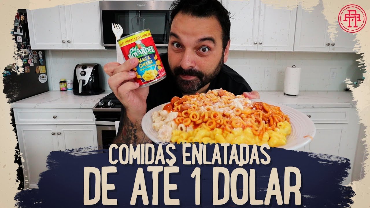 COMIDAS ENLATADAS DE ATÉ 1 DÓLAR