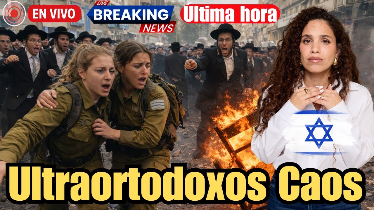 🚨🇮🇱 Ultraortodoxos: Mujeres Guerreras de las FDI atacadas en Bnei Brak Israel 🔥