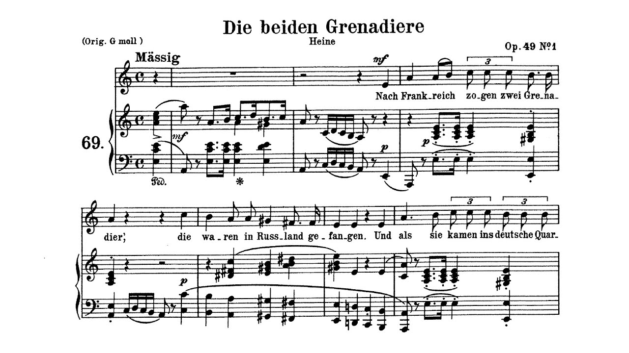 Robert Schumann - Romanzen und Balladen II, op. 49 [With score]