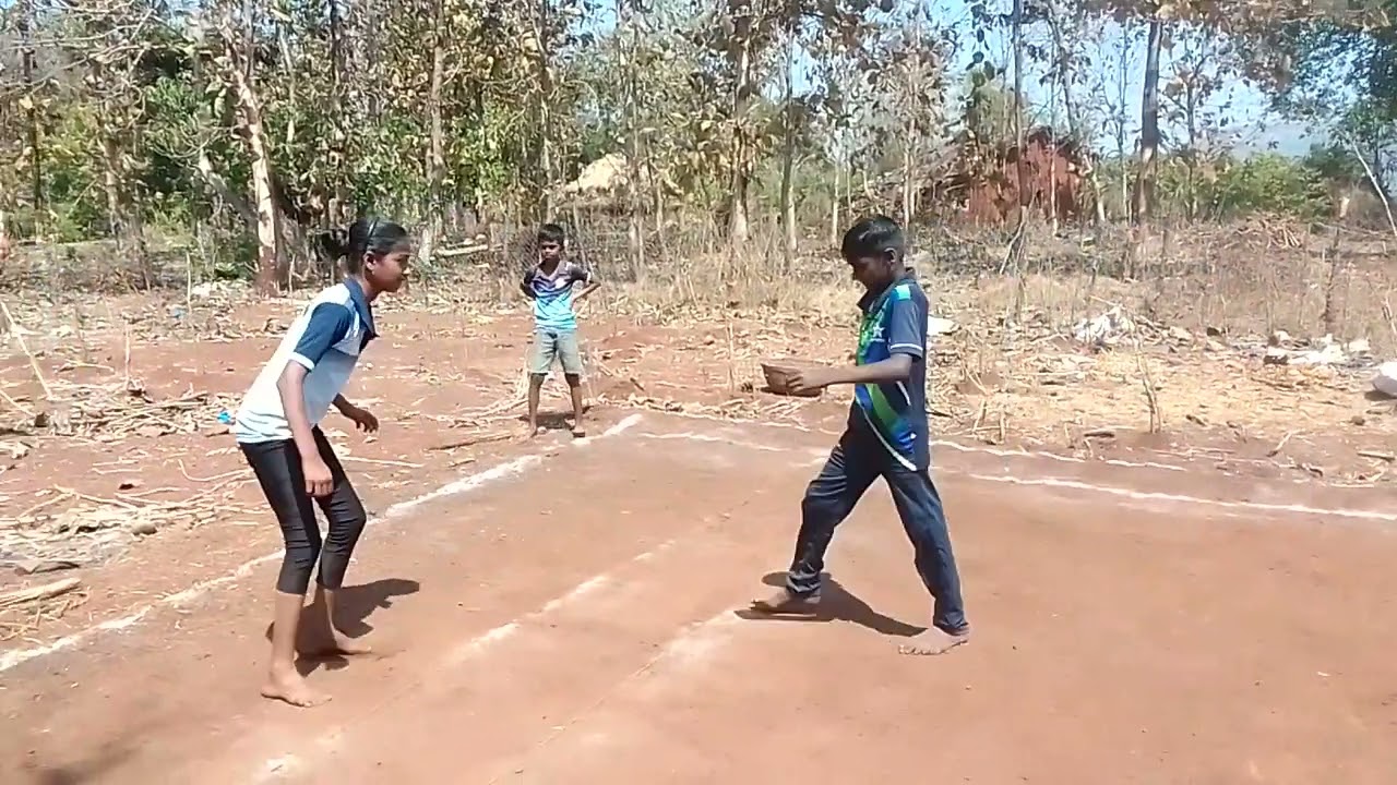 small brother and sister kabaddi 😍👻🤼