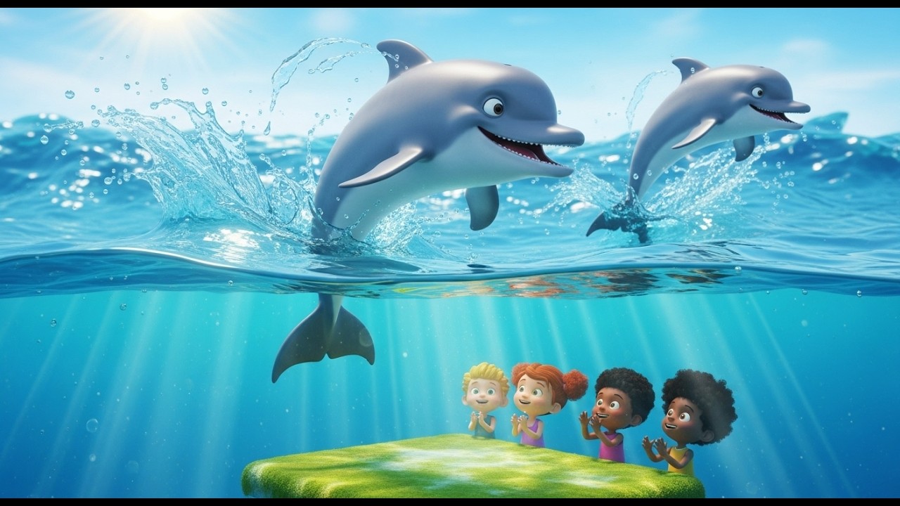 Ocean Animal Dance Party Song for Kids | Sea Animals Dance Song, Popular Nursery Rhymes