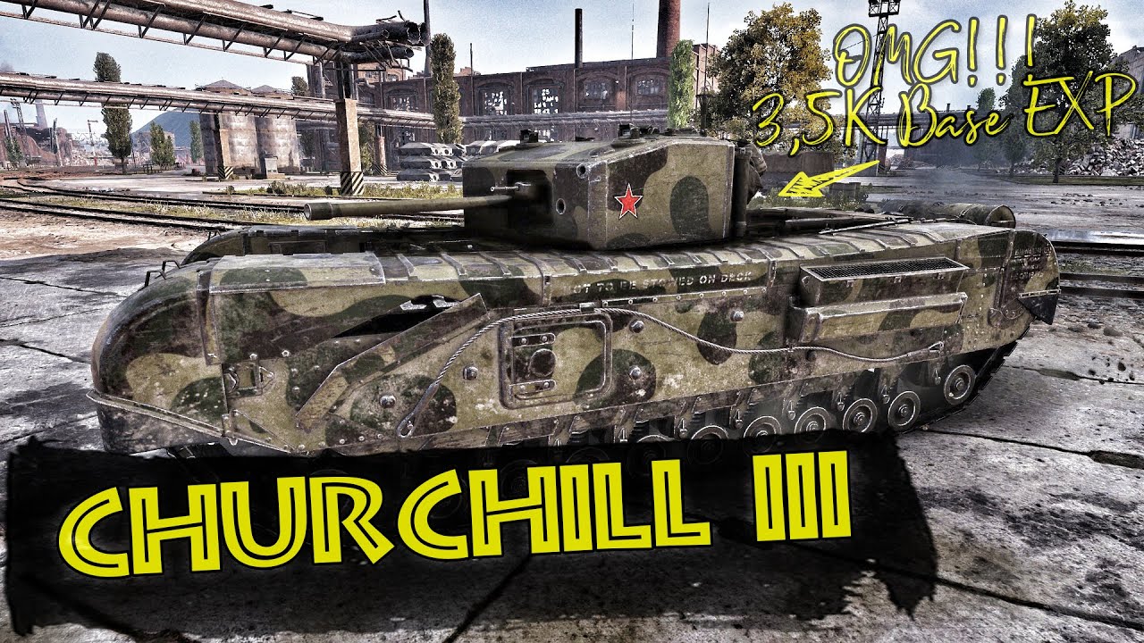 Churchill III - Unbelievable, U have never seen this before | WOT Replays | 3,5K Base EXP 13 kills