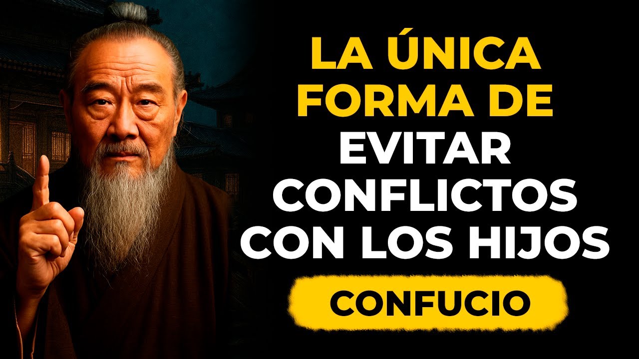 La única forma de evitar conflictos con los hijos - Confucio