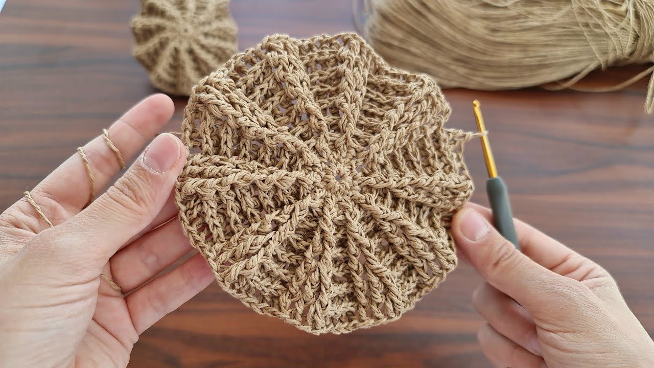 INCREDIBLE 😲 I made crochet with paper yarn, my friends liked it very much.orders are in order.