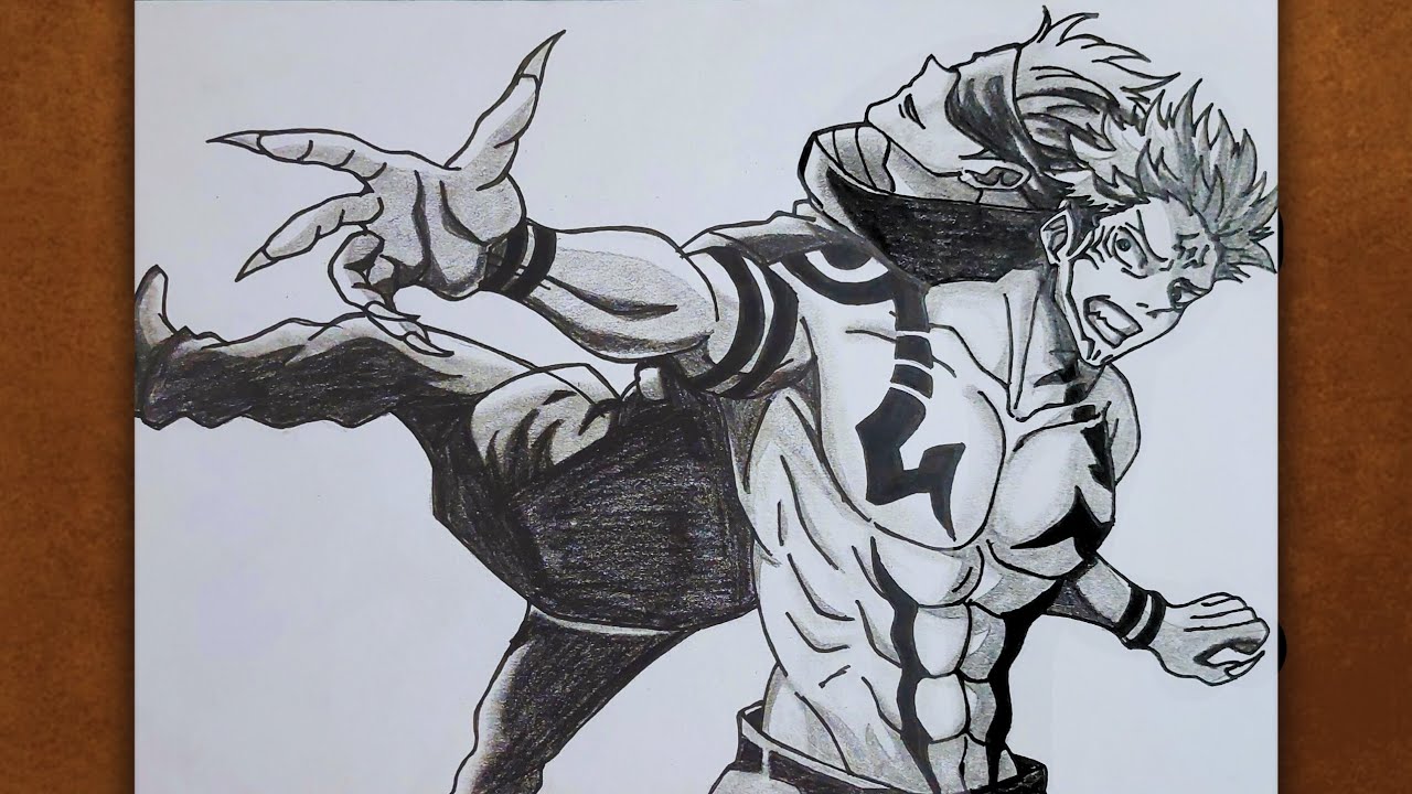 How to draw Gojo VS Sukuna | Jujutsu Kaisen | Anime drawing step by step