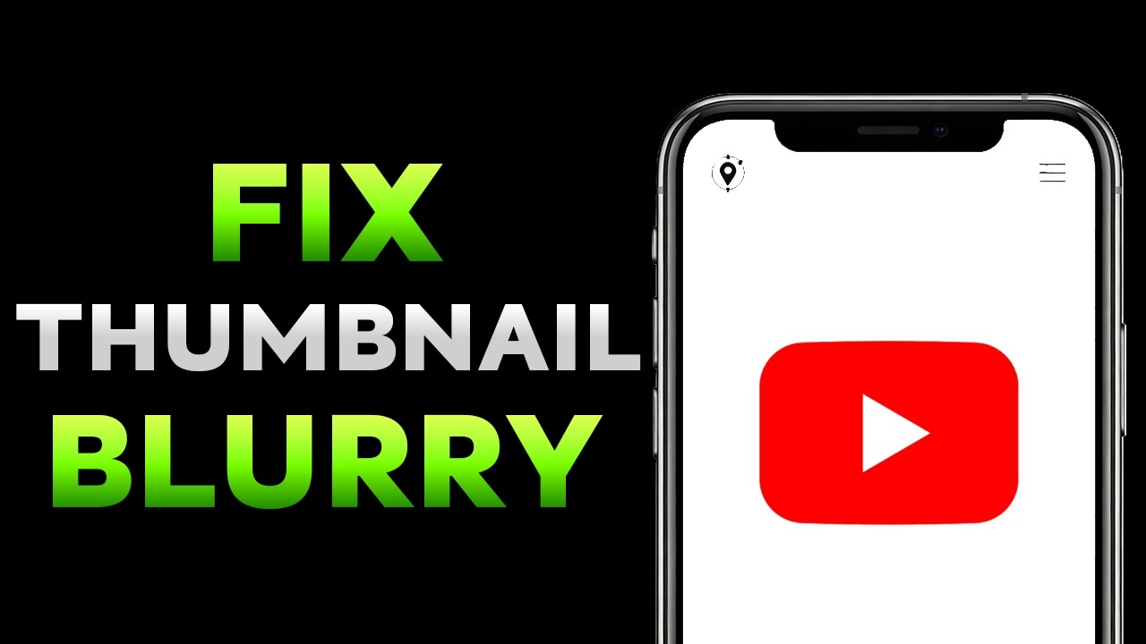 Как исправить размытую обложку видео на YouTube