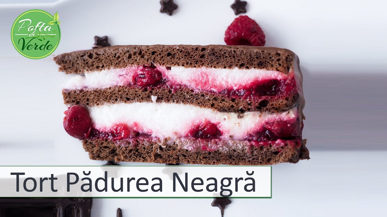 Tort Padurea Neagra Vegan /de post (Fara zahar)