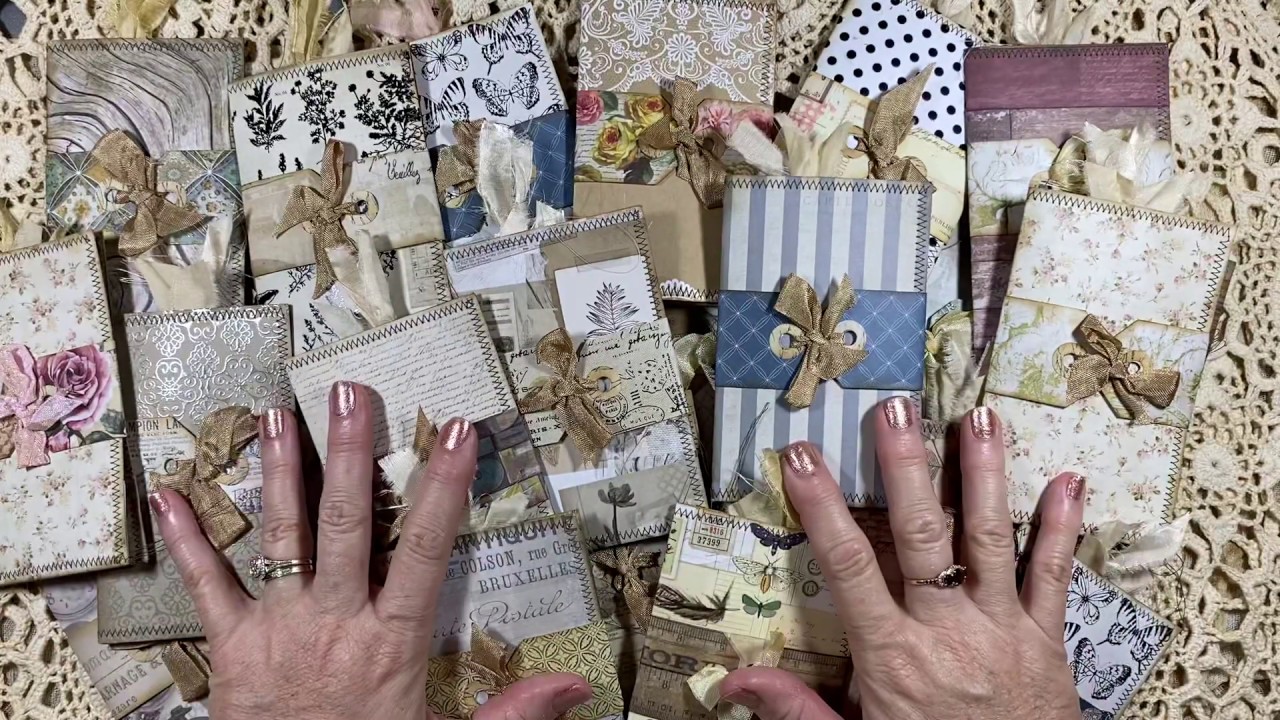 Handmade Ephemera Folders - added to my website