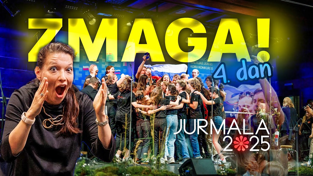 ZMAGALI SMO! (4. dan - Tekmovanje v Jurmali 2025)