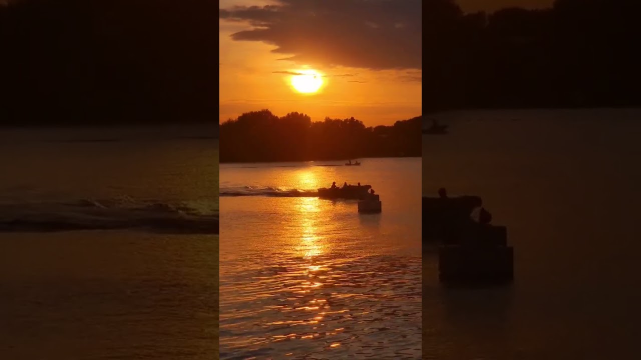 sunset sloterplas amsterdam/sunset /2022 #shorts #sunset #nederland #zonsondergang