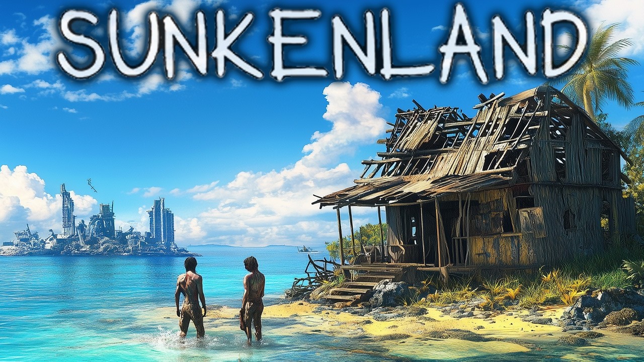 Sunkenland Ep1: Post-Apocalyptic Ocean Survival Begins!