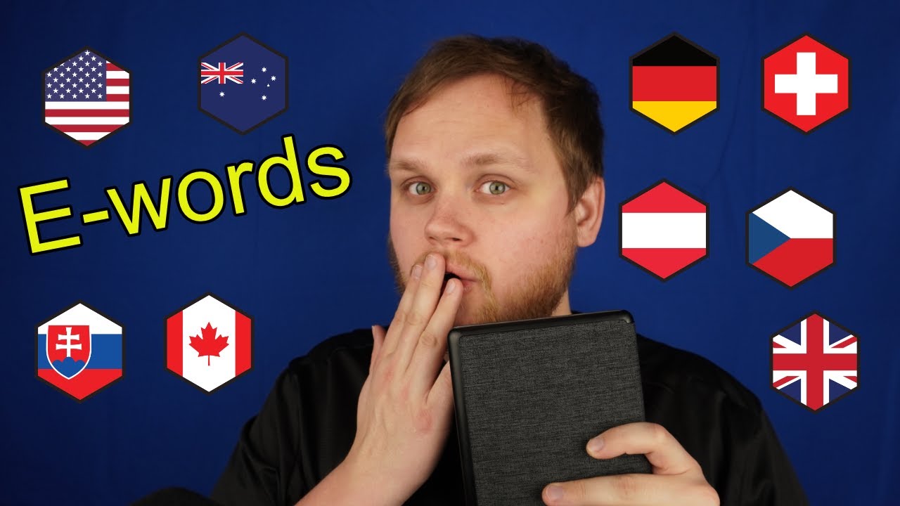 ASMR | Whispering E-words 💤 [English, Czech, German, Slovak]
