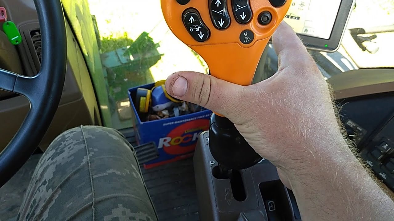 John Deere 4930 опрыскиватель , кабина и управление