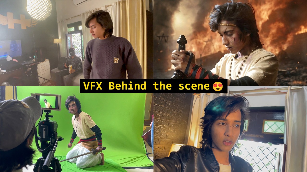 My First Vlog | VFX Video Behind The Scenes