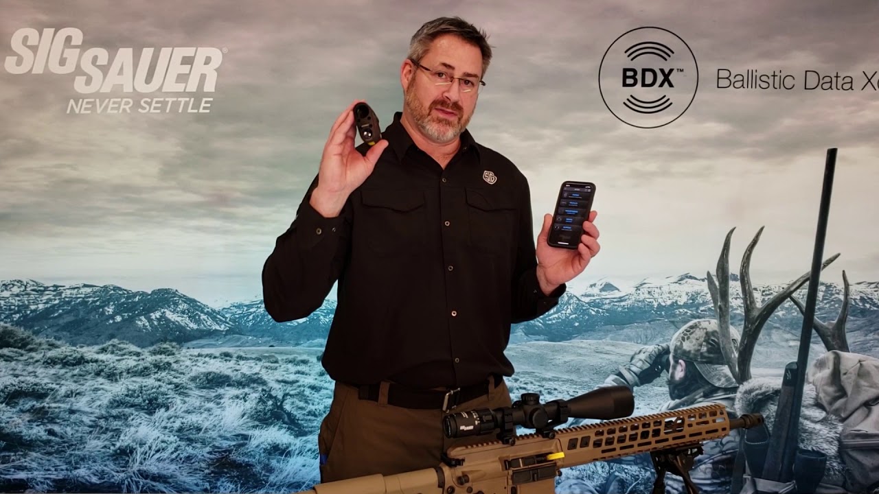 Instrucciones SIG BDX App 08 Rangefinder Only