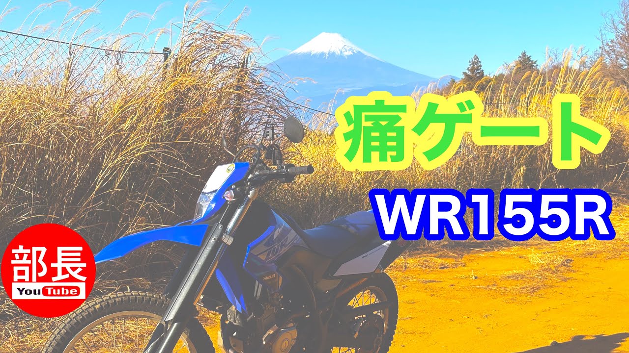 痛ゲート×WR155R 2026-1-17【モトブログ】