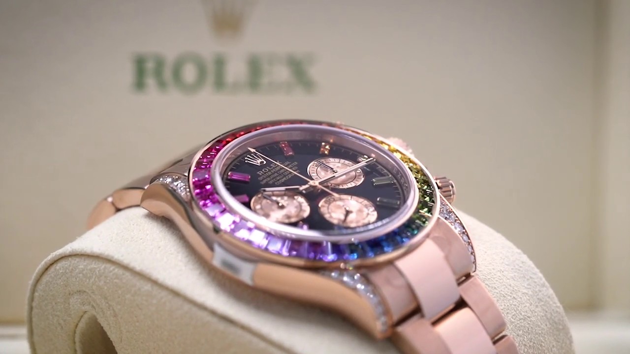 Обзор TWC: Rolex Cosmograph Daytona Rainbow 116595 RBOW