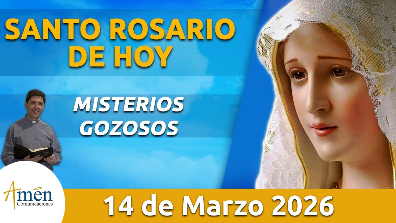 Santo Rosario de Hoy Sábado14 Marzo de 2026  l Padre Carlos Yepes l Católica l Rosario l Amén