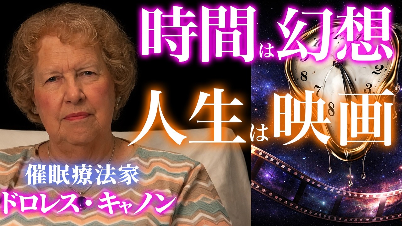 あなたの人生は映画だった？ドロレス・キャノンが明かす「時間は幻想」という宇宙の仕組み｜宇宙の法則｜パラレルワールド