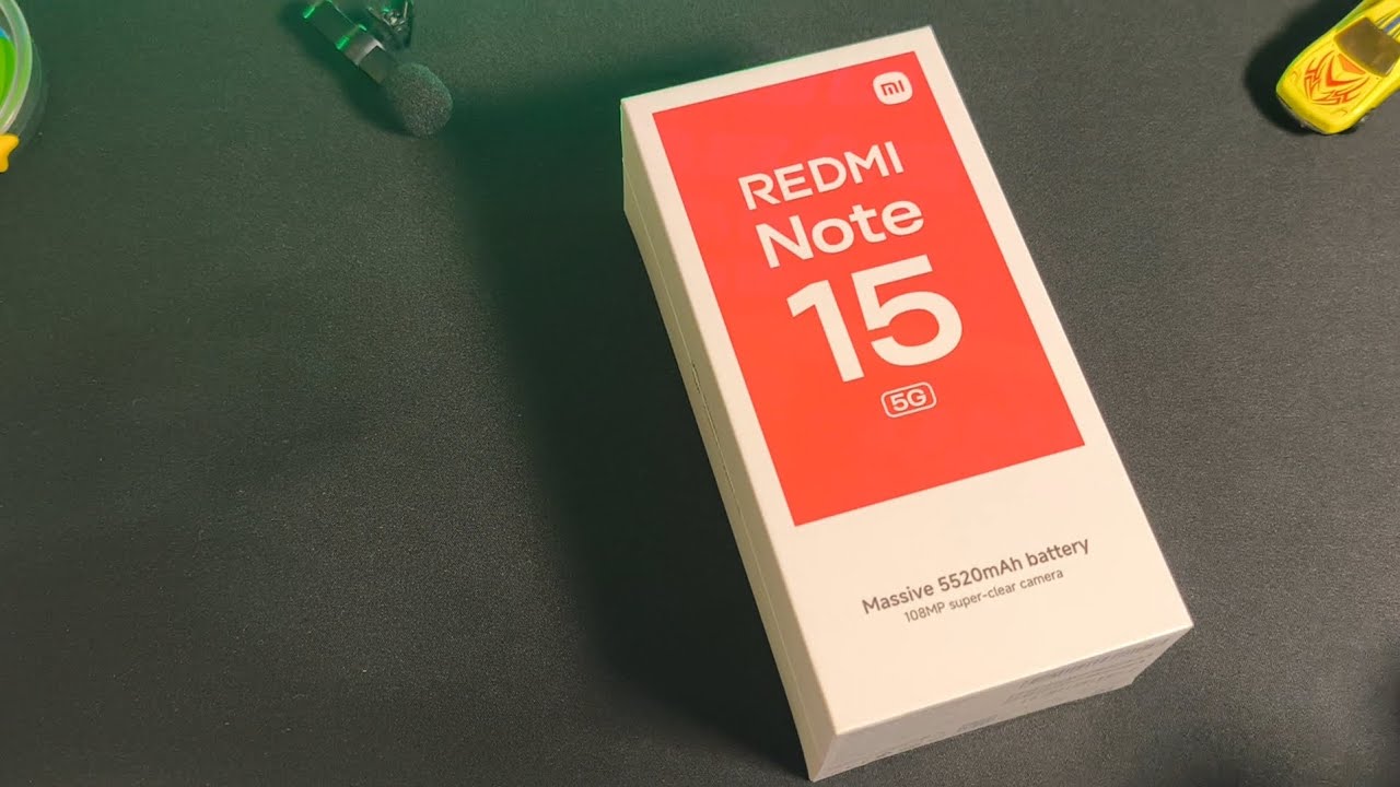Redmi Note 15 5g ASMR Unboxing ( The Tough Starter)
