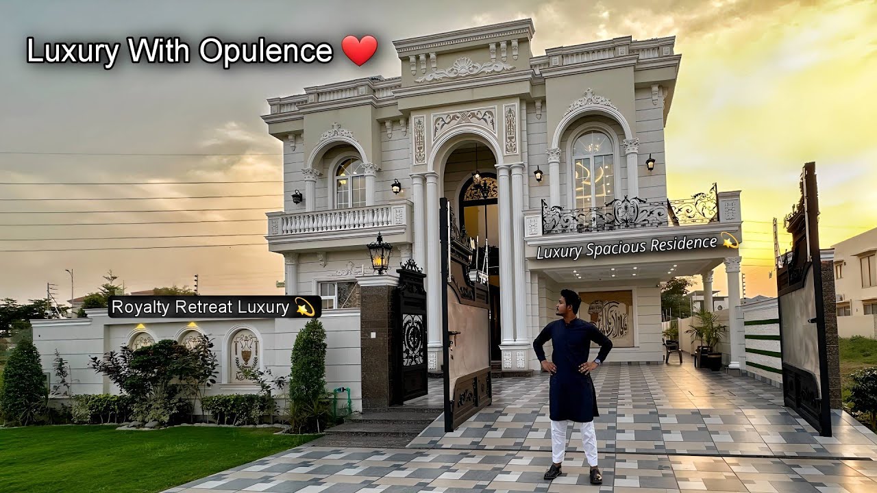 A MahaRaja Style Furnished ULTRA LUXURIOUS Royal Residence of DHA Lahore
