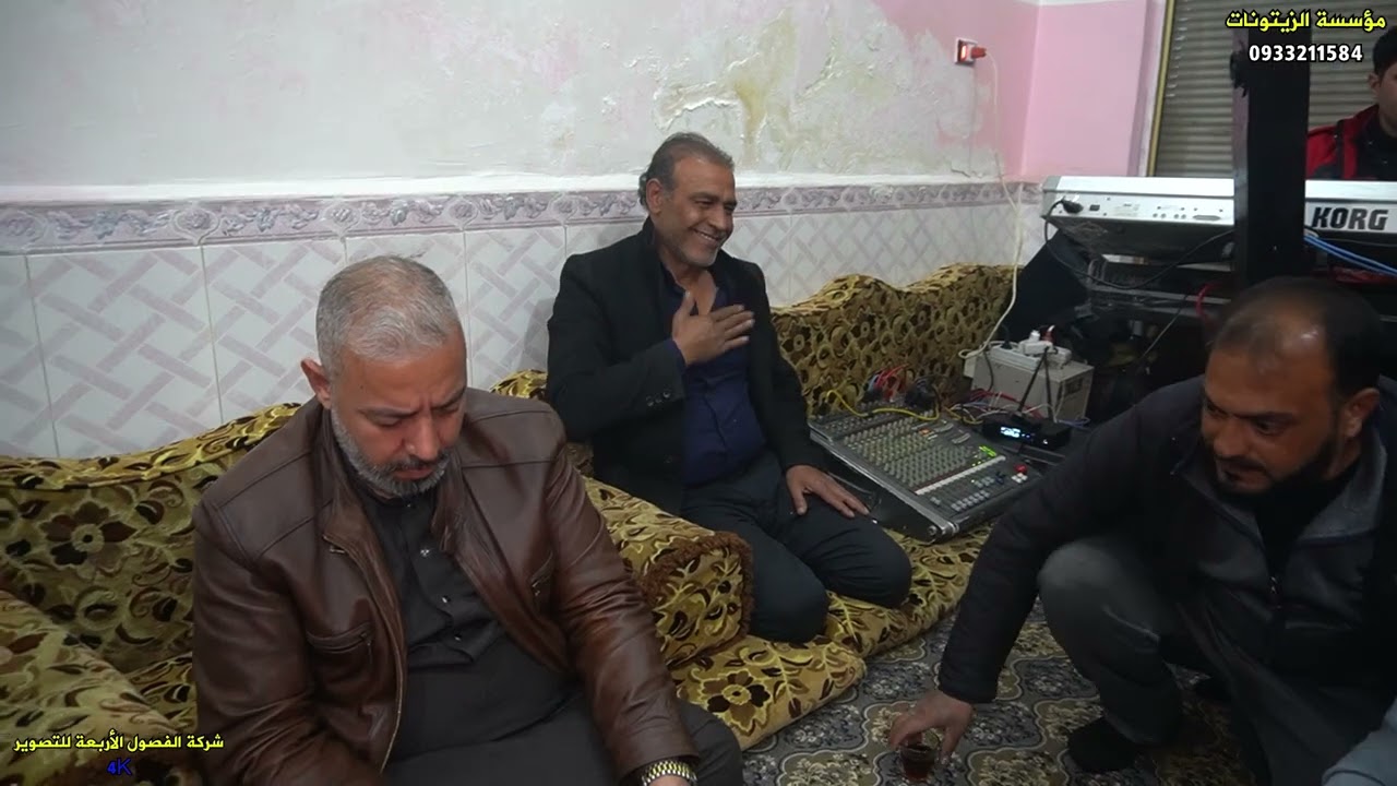 من افراح بيت ابوالفوز العريس احمد  من مضافة ابو مصعب صوت الزيتونات part 1