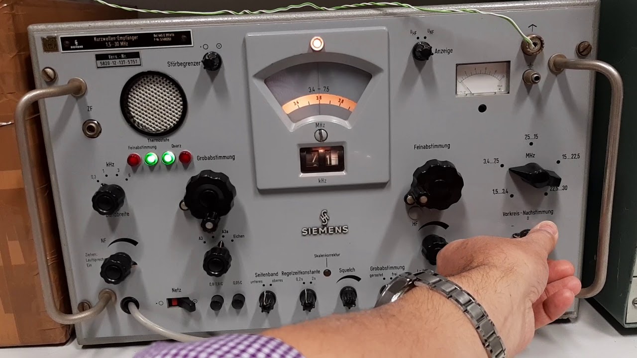 Siemens E311 & EKV013 listening...