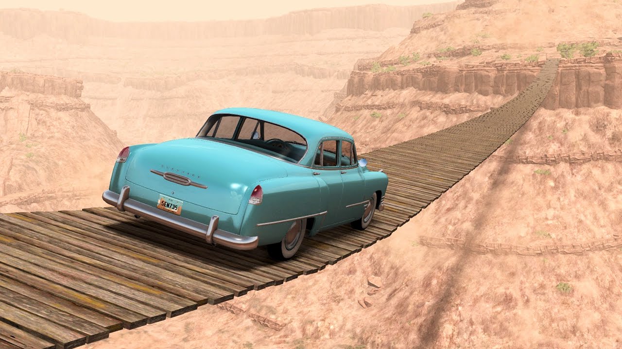 CAN YOU CROSS THIS BRIDGE? (BeamNG.Drive)