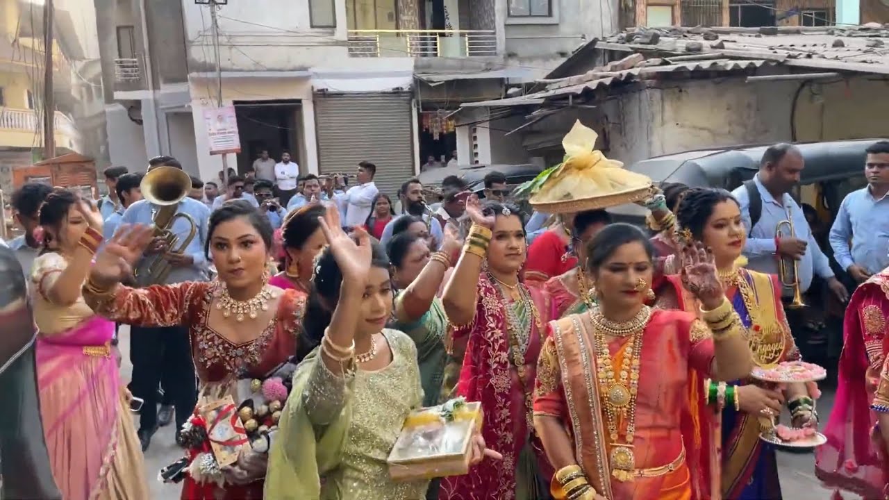 साखरपुडा कोळीगीत लग्नगीत | श्री गणेश कला सर्कल ब्रास बँड करावे गाव,नवी मुंबई 