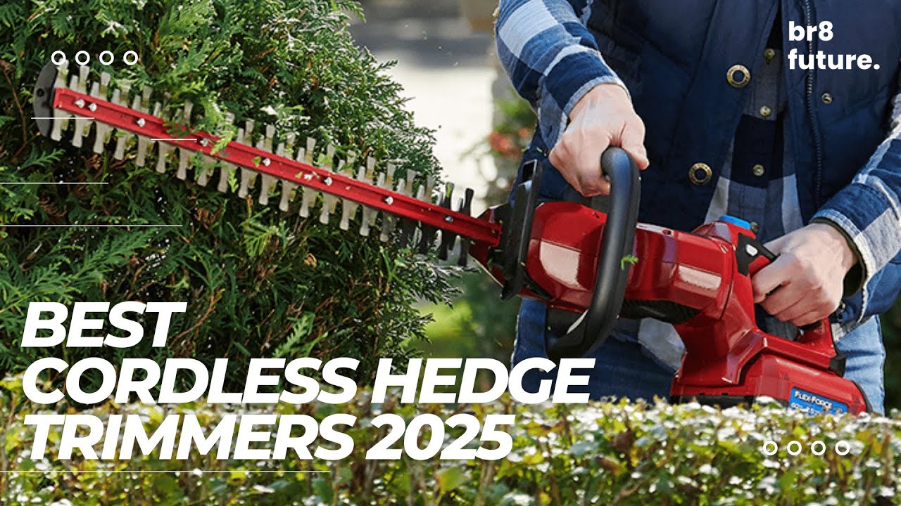 Best Cordless Hedge Trimmers 2025 🌿✂️ Top 5 Hedge Trimmers in 2025
