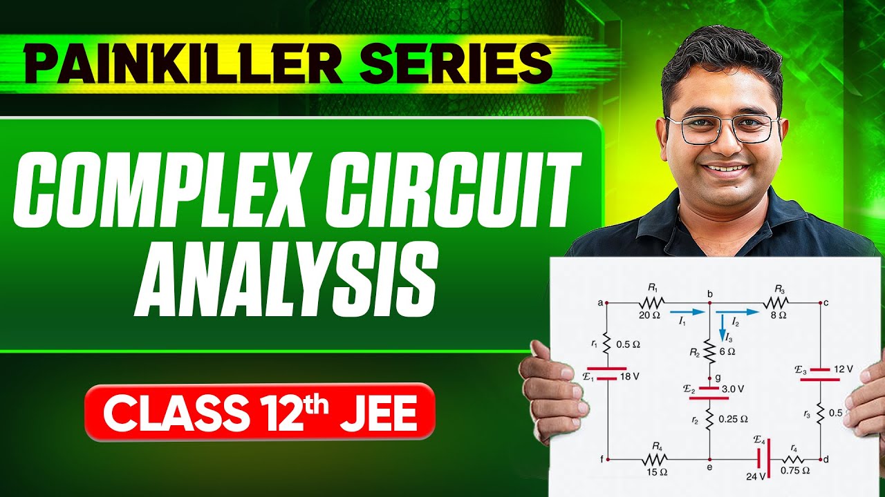 COMPLEX CIRCUIT ANALYSIS || Basic to Advanced || Class 12th JEE