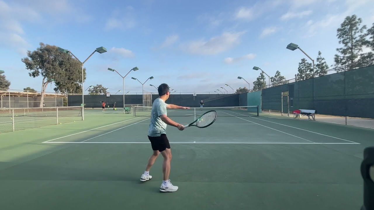 Tennis Hitting Session in San Diego